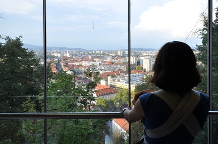 21 Erynn overlooking the city before we descended